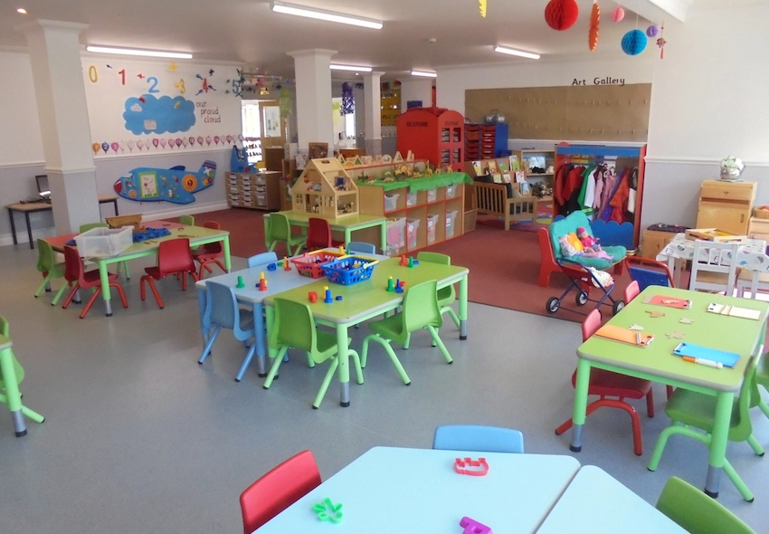 Rainbow classroom